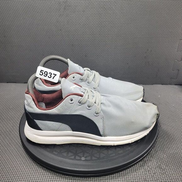 Puma Womens Sz 7.5 Grey Athletic Running Mesh Shoes - Picture 1 of 9